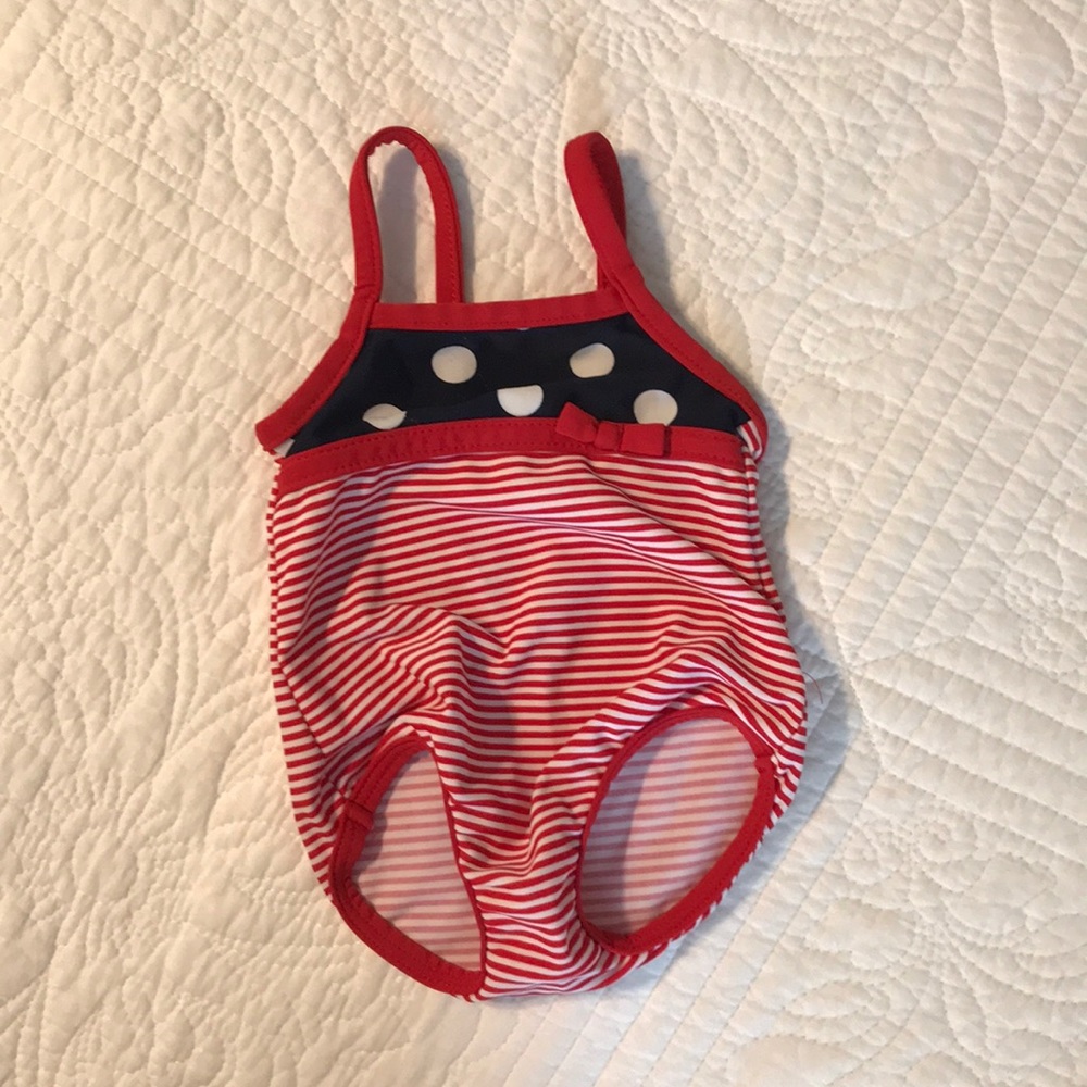 Baby Red, White, and Blue swimsuit